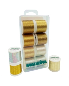 Madeira Reflective Embroidery Thread - Silver — AllStitch