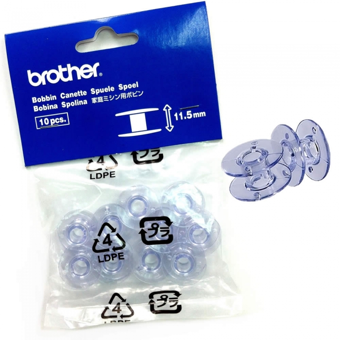 Brother Top Drop Bobbin 11.5mm Deep -10 Pk