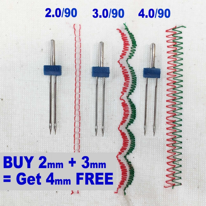 Quick Tip: Using the 2mm Twin Needle