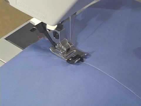 Stitch in the Ditch Foot Singer Quantum Stylist 9960 Video Part 16 