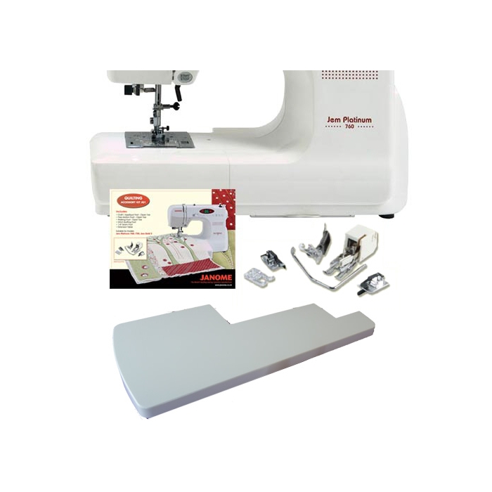 Janome Jem Quilting Accessory Kit With Extension Table