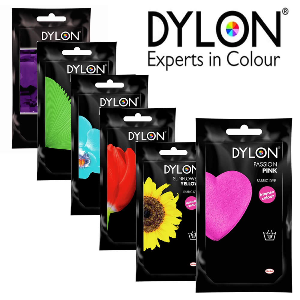DYLON Fabric Dye for Hand Washing easy to use just pop machine and hey presto beautiful coloured garment, bedding or home decor item.