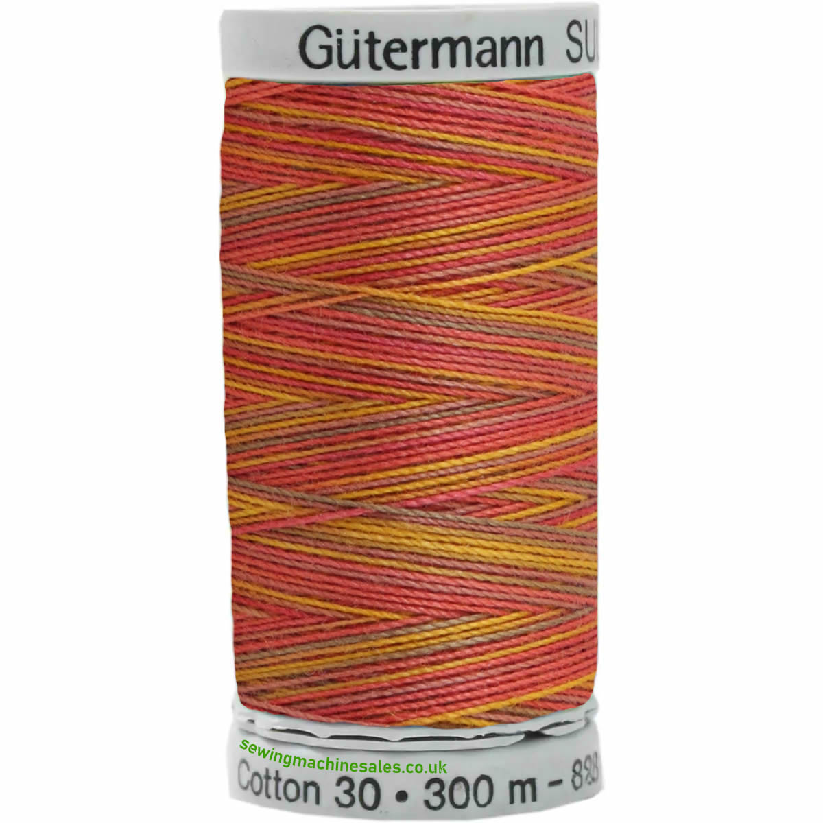 Gutermann Thread Set: Machine Emb. Cotton 30 - Yellow/Red