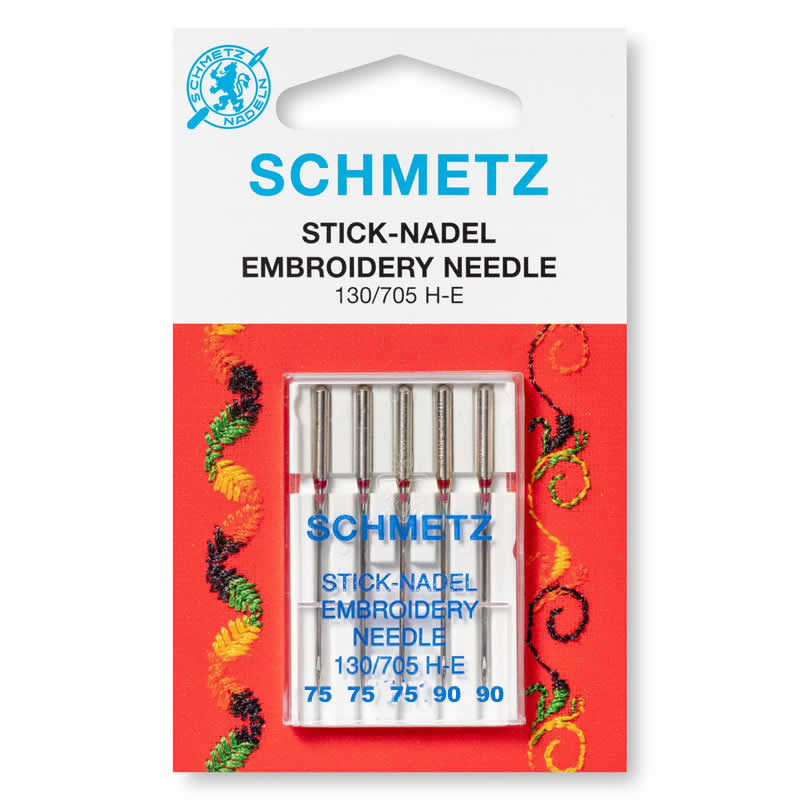 Schmetz Sewing Machine Needles Various Sizes & Types