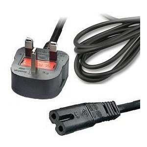 Pkpower 6ft AC Power Cord Cable for Brother XC6052021 Xr9550prw Sewing Machine 2-Prong, Black